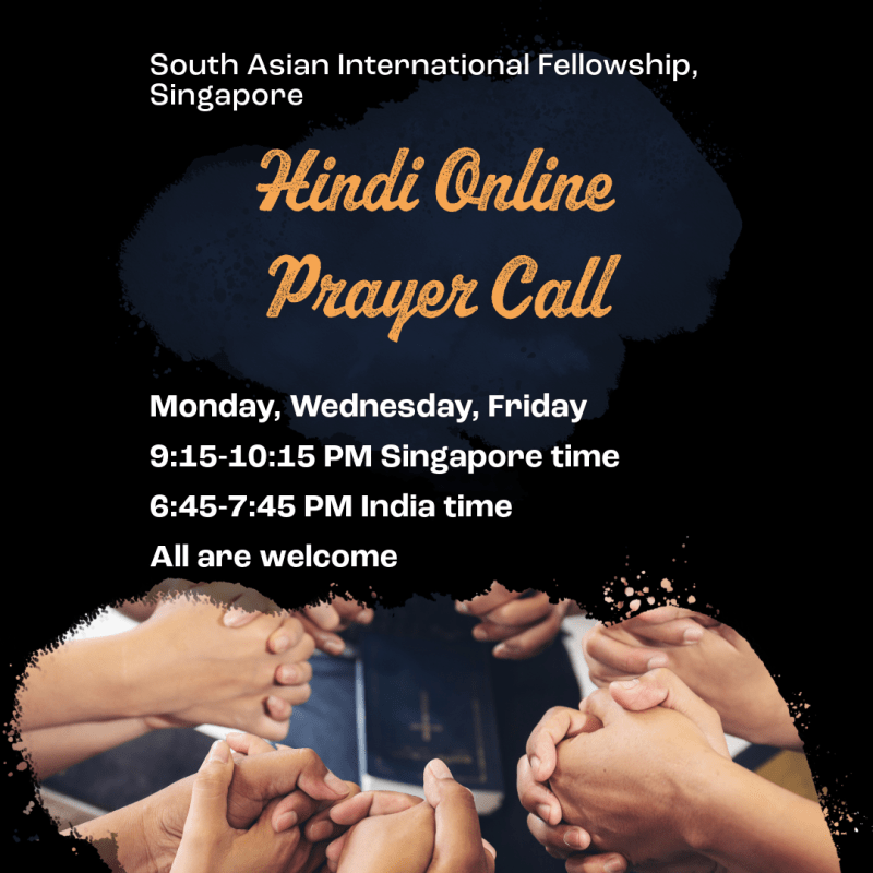 Online Prayer Call